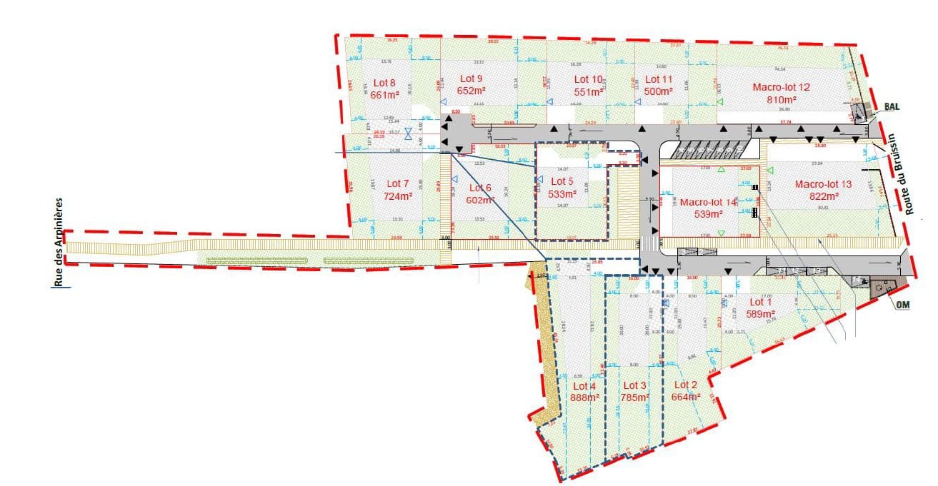 Terrain Francheville (69) - 500m² - 339900€ (photo 2/2)
