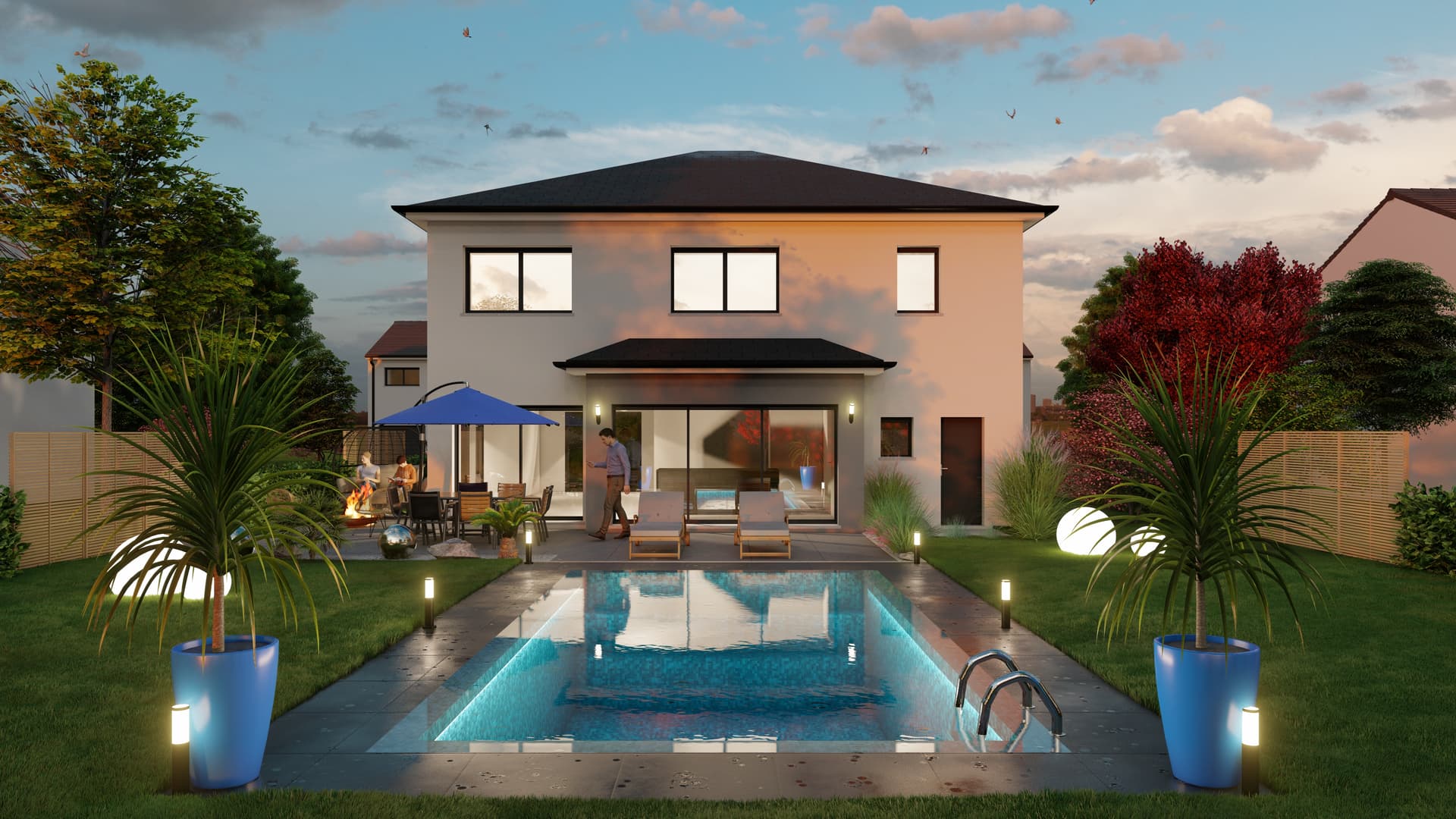 Maison neuve Rurange les thionville (57) - 130m² - 370000€ (photo 4/5)