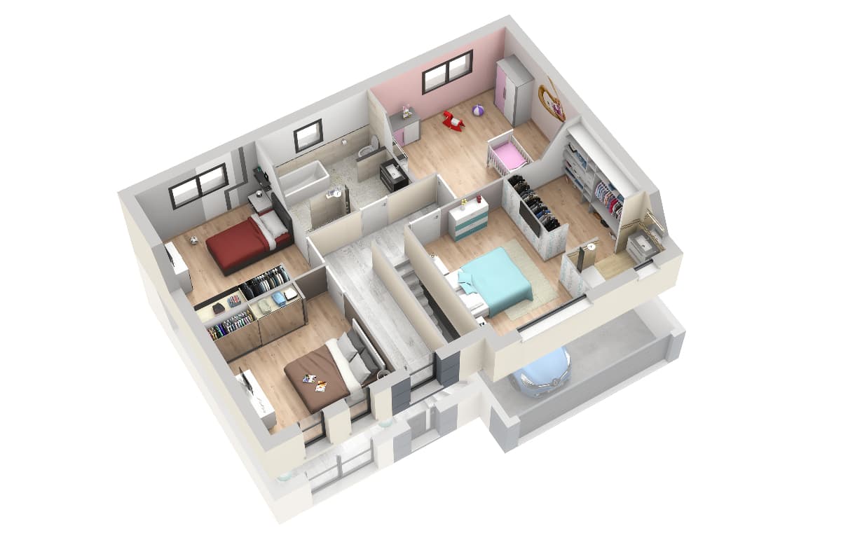 Maison neuve Seingbouse (57) - 125m² - 300000€ (photo 3/6)