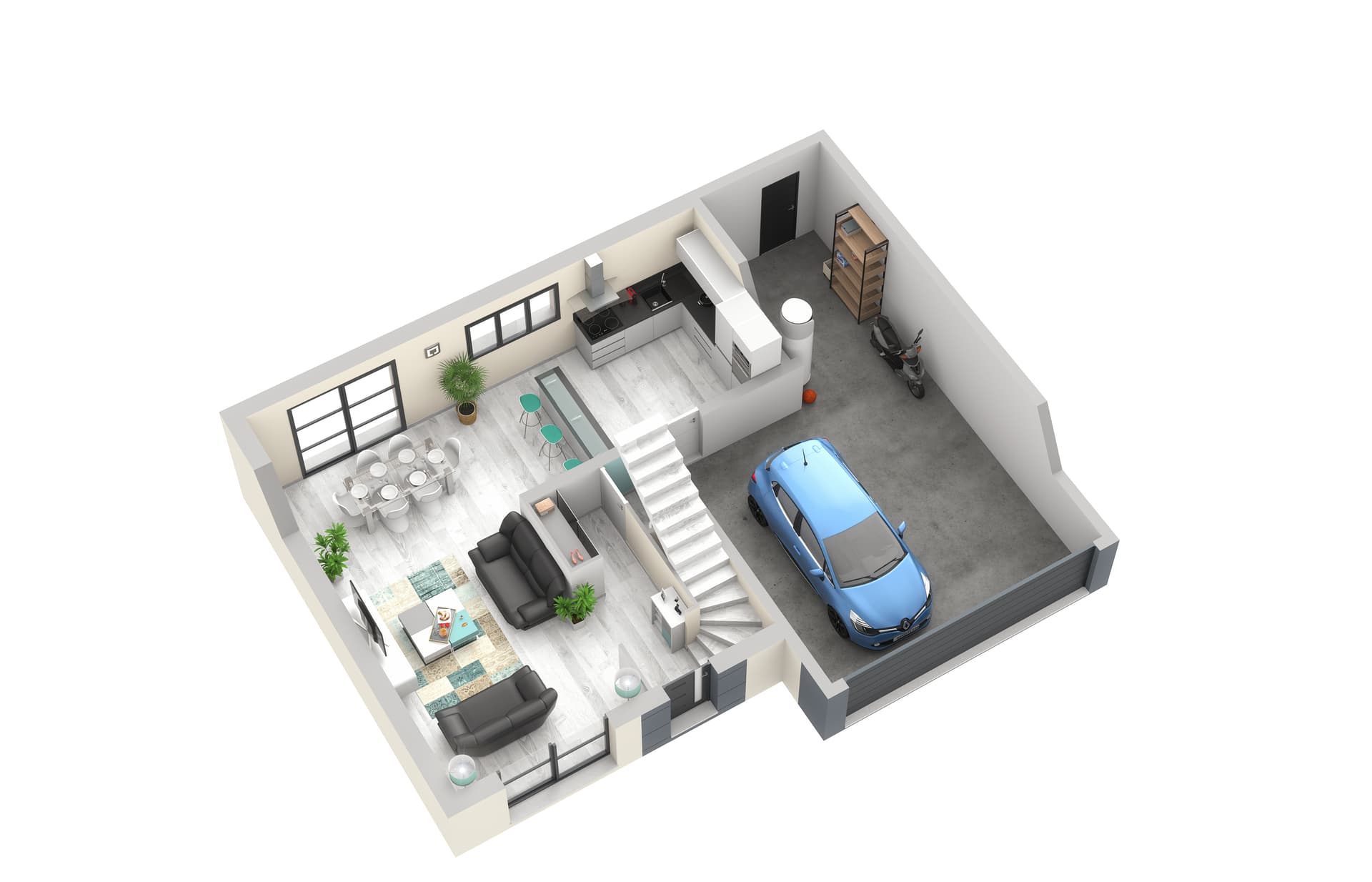 Maison neuve Fameck (57) - 125m² - 330000€ (photo 5/6)