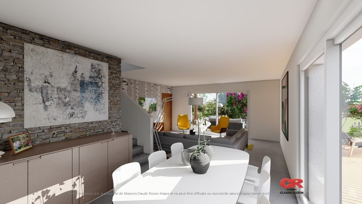 Maison neuve Lutzelhouse (67) - 135m² - 383500€ (photo 2/2)