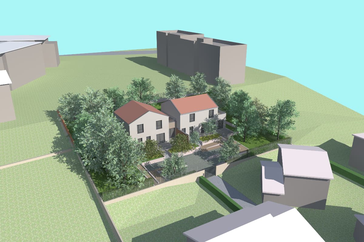 Terrain Francheville (69) - 649m² - 250000€ (photo 3/4)