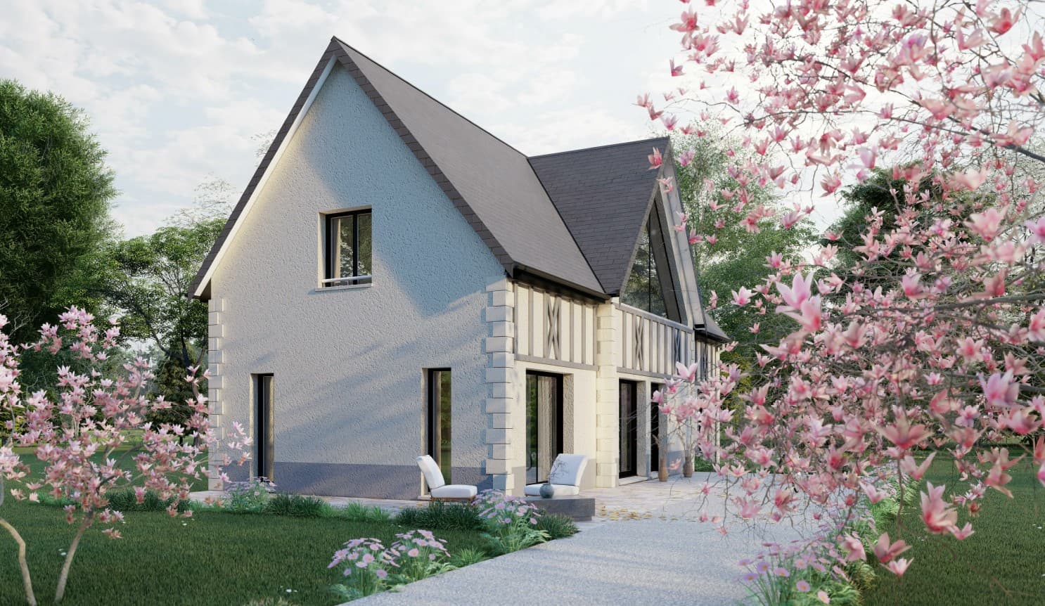 Terrain Villers sur mer (14) - 1278m² - 320000€ (photo 1/4)