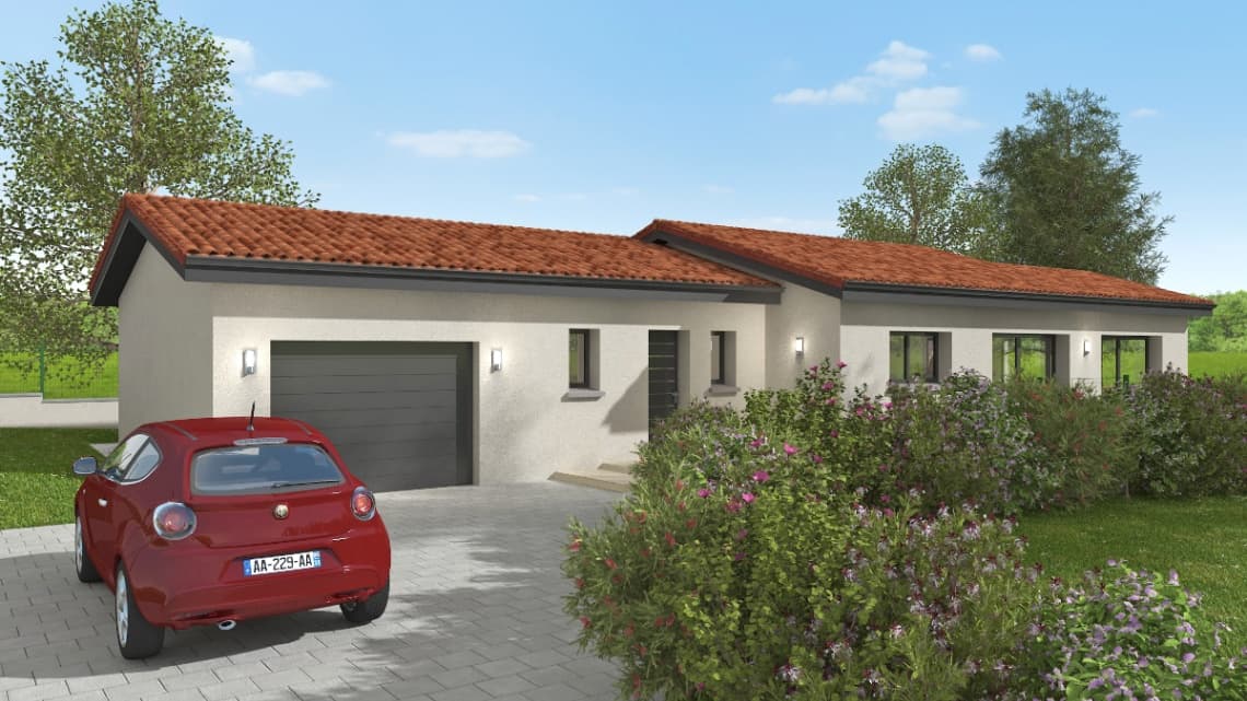 Maison neuve Montluel (11) - 112m² - 381000€ (photo 2/5)