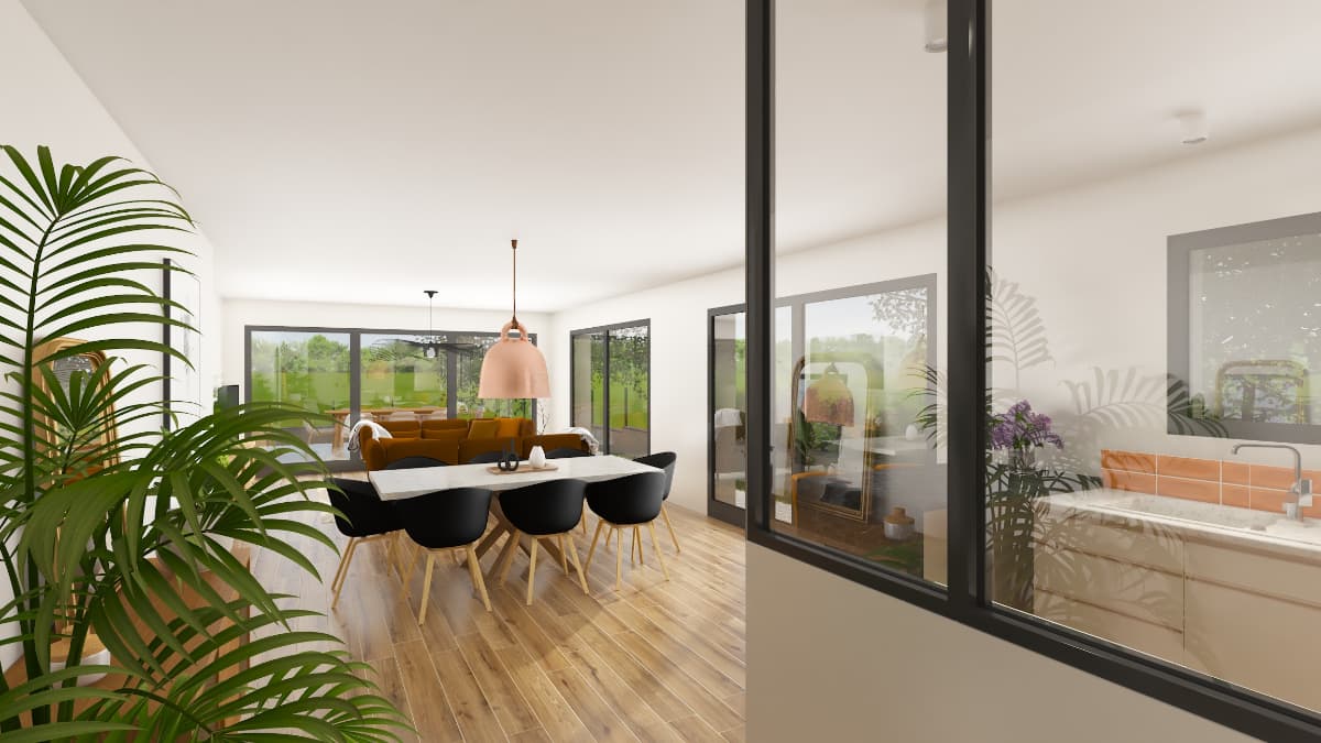 Maison neuve Montluel (11) - 112m² - 381000€ (photo 3/5)