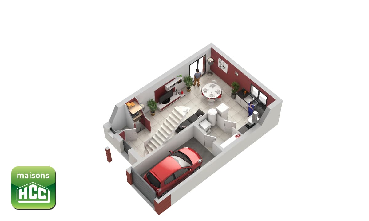 Maison neuve Luppy (57) - 94m² - 240000€ (photo 4/6)