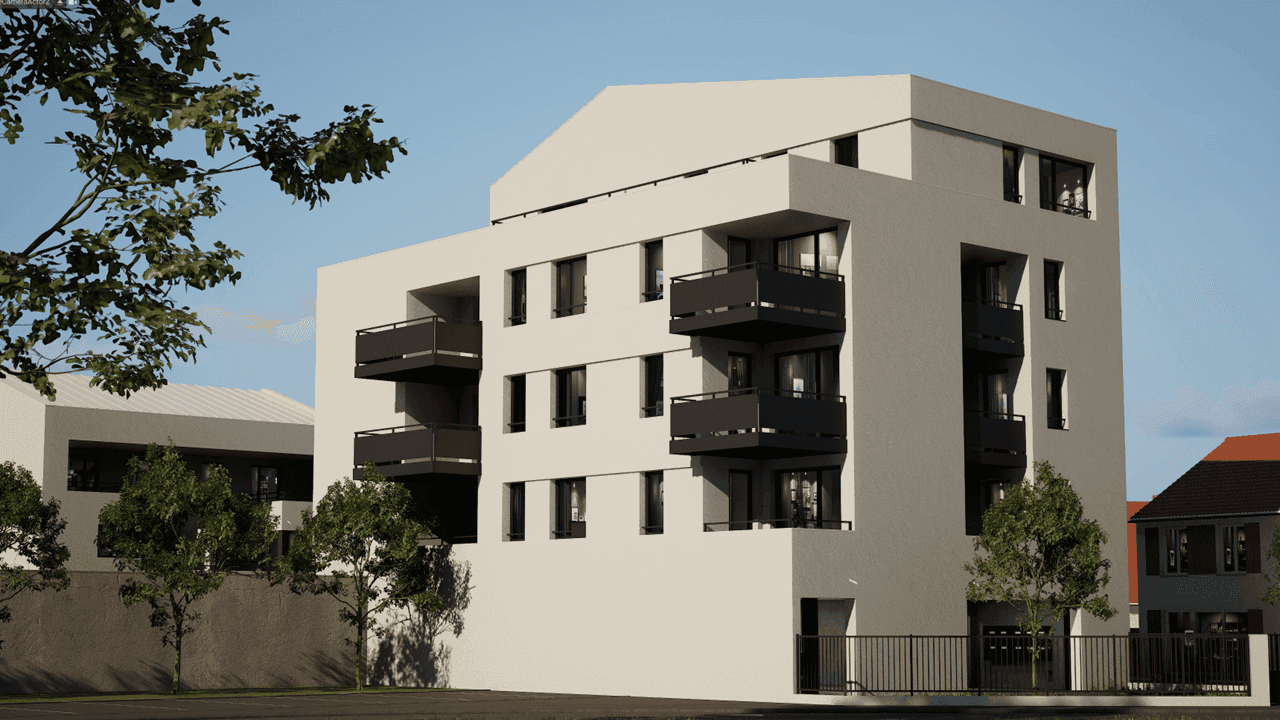 Maison neuve - RÉSIDENCE THÉODONIS à THIONVILLE à Thionville (57), prix 395 000 €