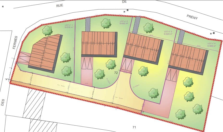 Terrain Preny (54) - 517m² - 75990€ (photo 5/5)