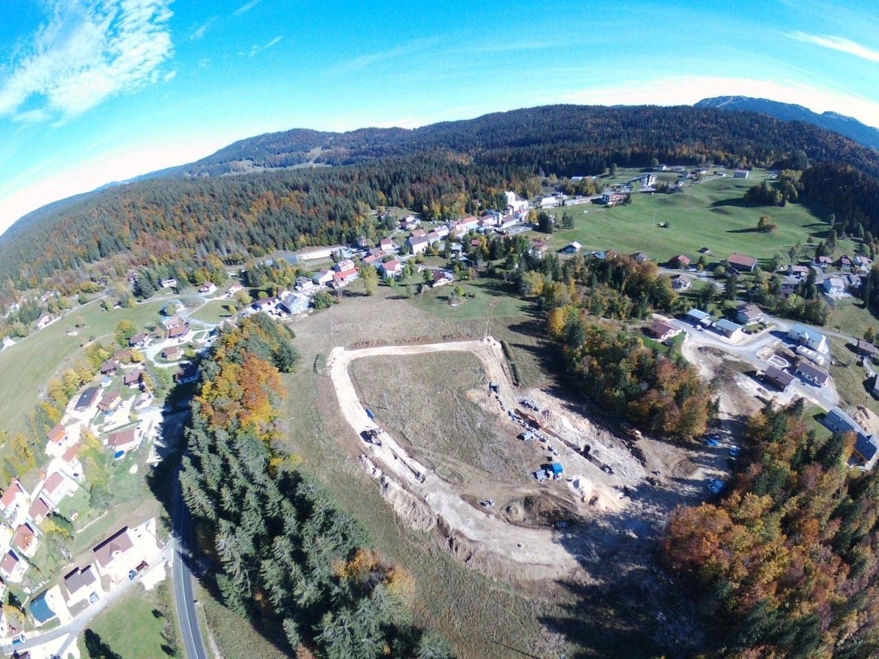 Terrain - Terrain LAMOURA Ht Jura à Lamoura (39), prix 88 440 €