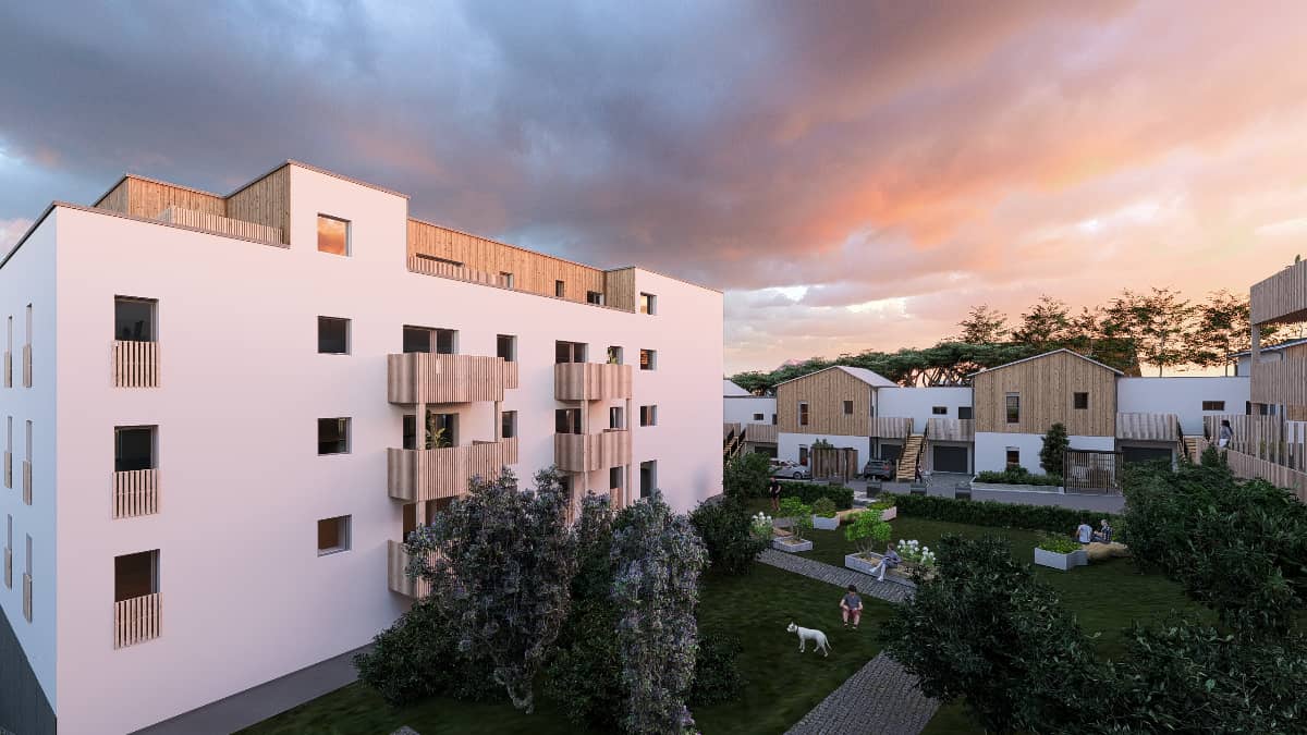 Appartements neufs - Eco'city Les Hauts Jardins à Houdemont (54), prix 35 300 €