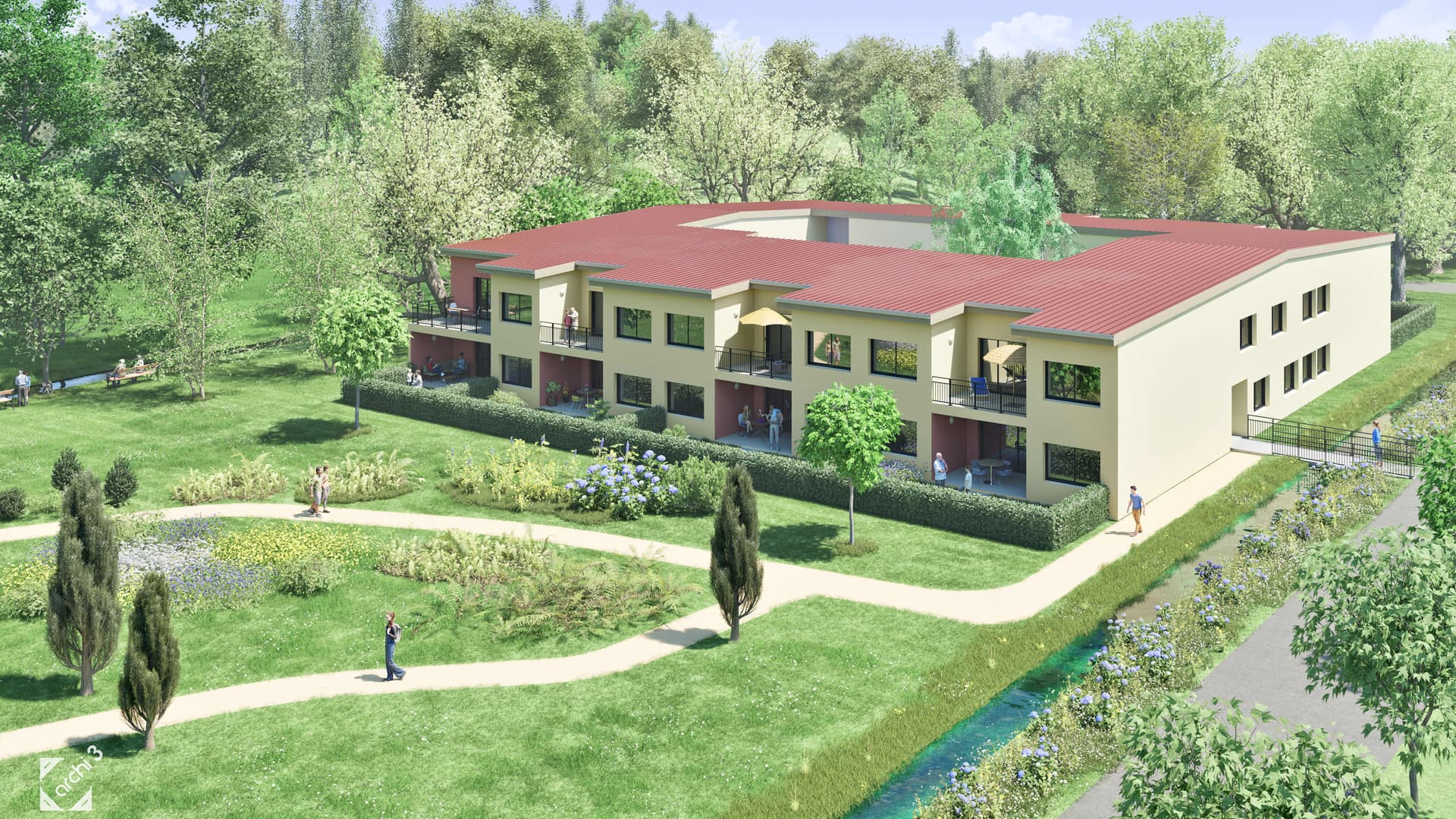 Appartements neufs - L'ATRIUM - Le luxe au naturel à Livron sur drome (26), prix 232 771 €