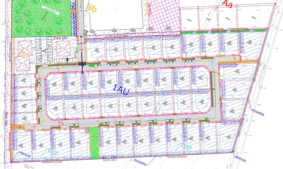 Terrain Rurange les thionville (57) - 527m² - 170000€ (photo 3/4)