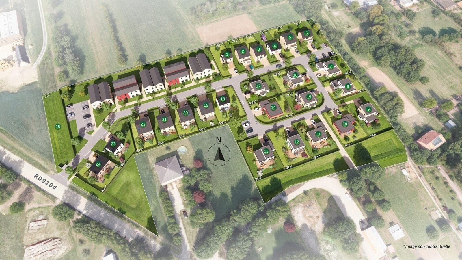 Lotissement - LE PRE VILLAGE LUPPY 57 à Luppy (57), prix 36 000 €