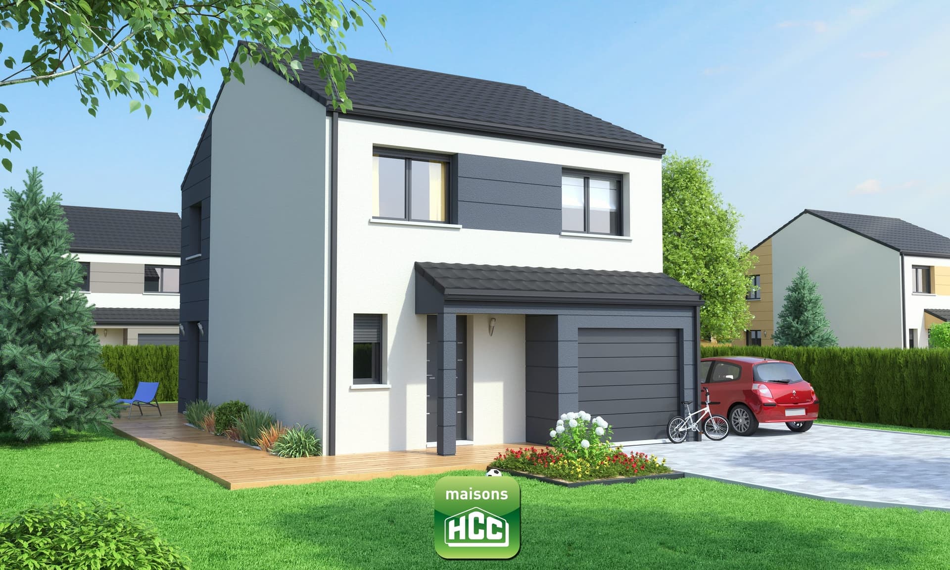 Maison neuve - Maison 4 pièces 94 m² à Talange (57), prix 299 000 €