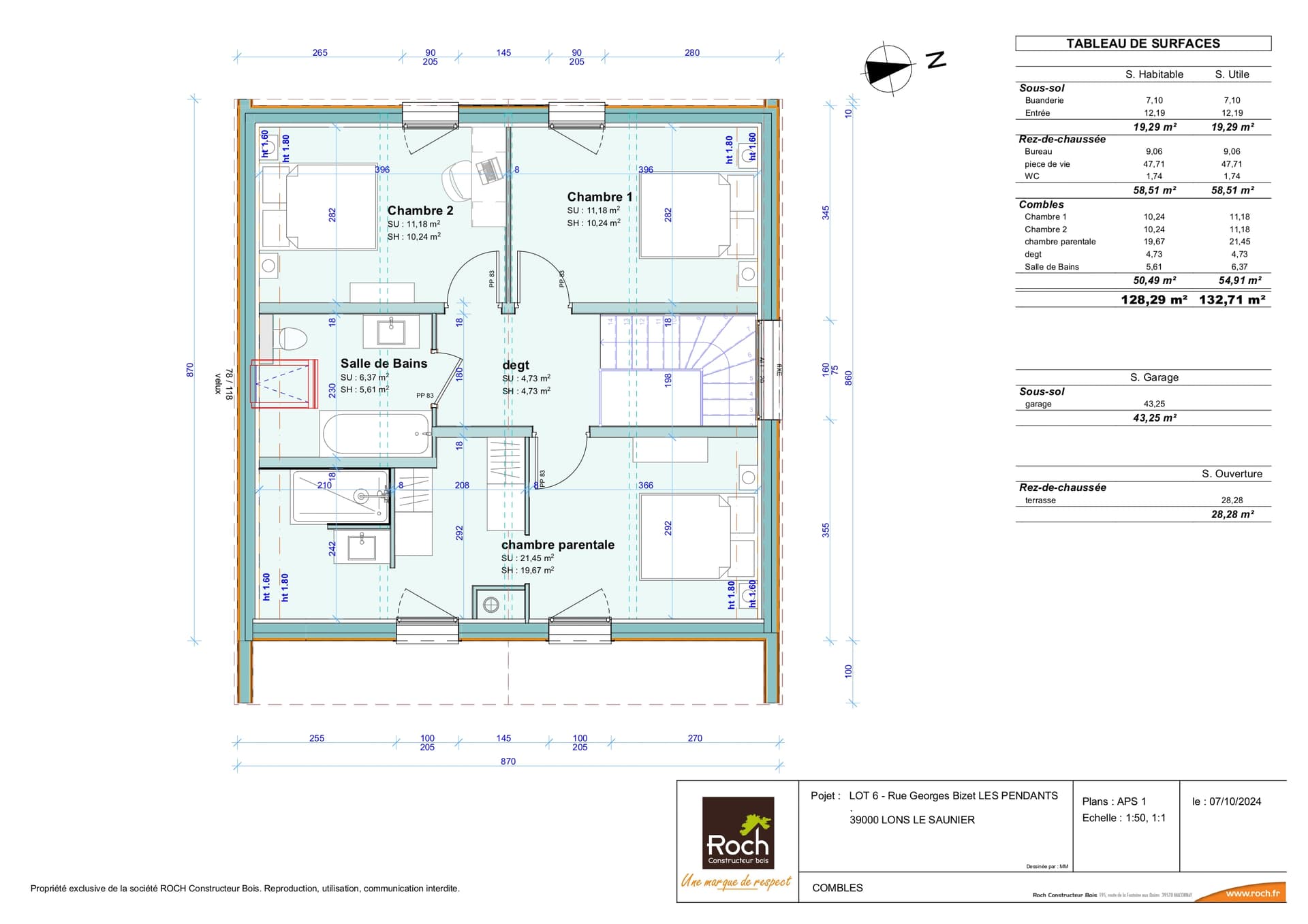 Maison neuve Lons le saunier (39) - 130m² - 455000€ (photo 3/6)