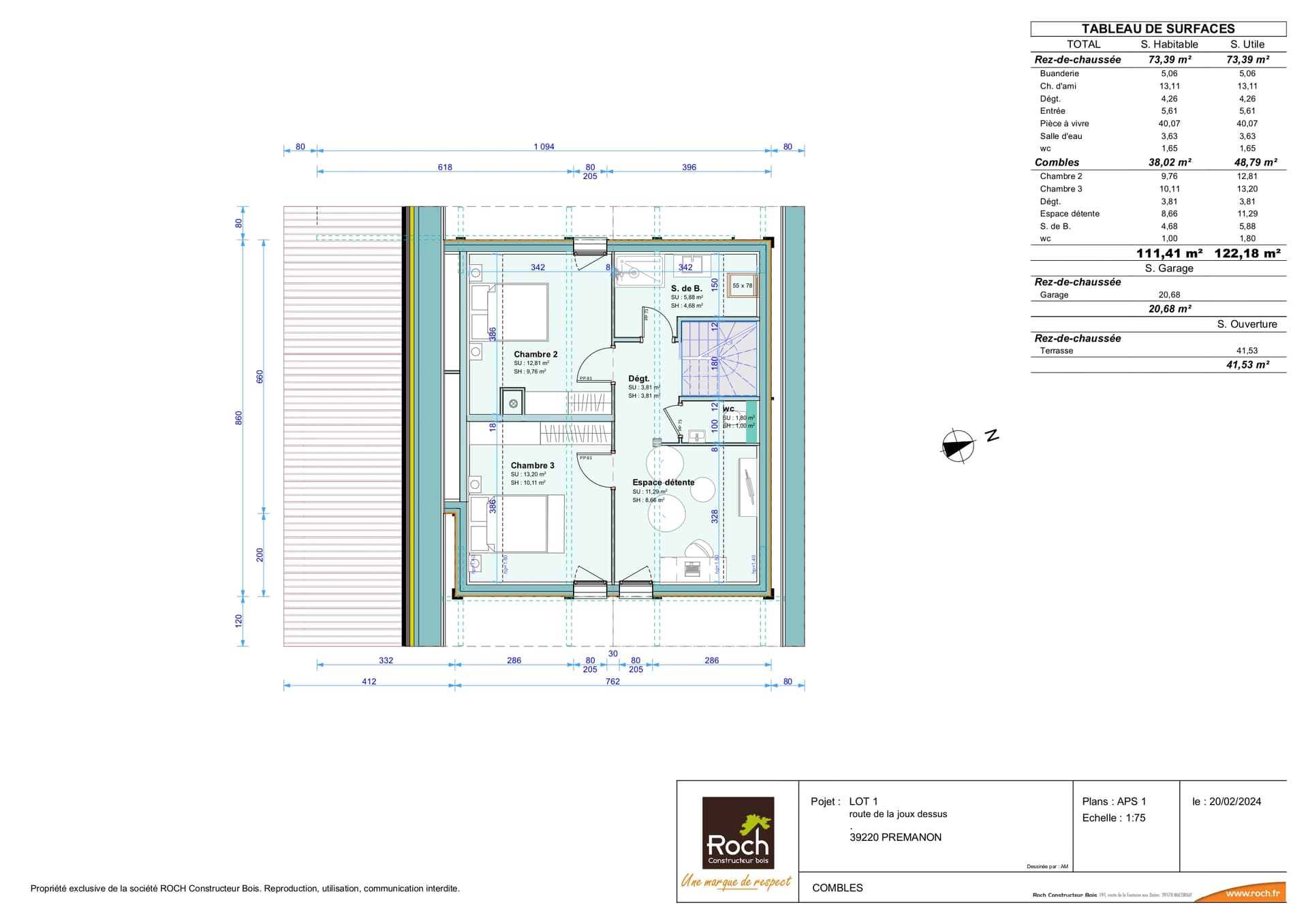 Maison neuve Premanon (39) - 122m² - 498000€ (photo 5/5)