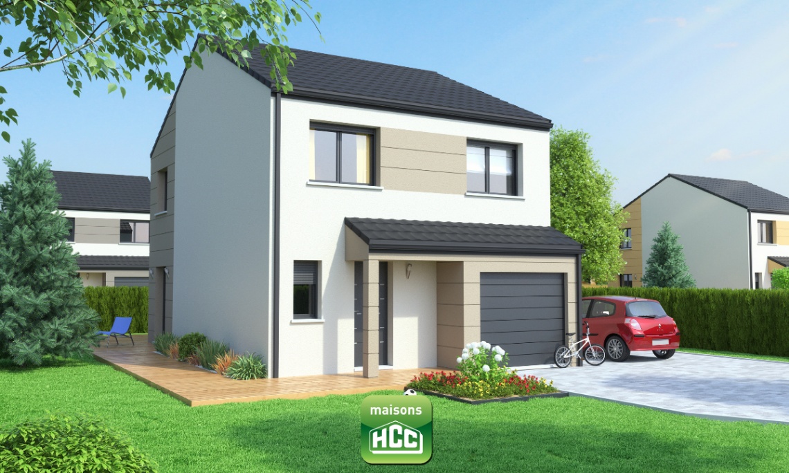 Maison neuve - Maison 4 pièces - 94 m² à Ste marie aux chenes (57), prix 235 000 €
