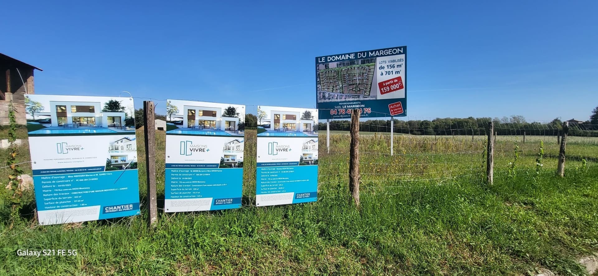 Terrain Montanay (69) - 159m² - 159000€ (photo 1/4)