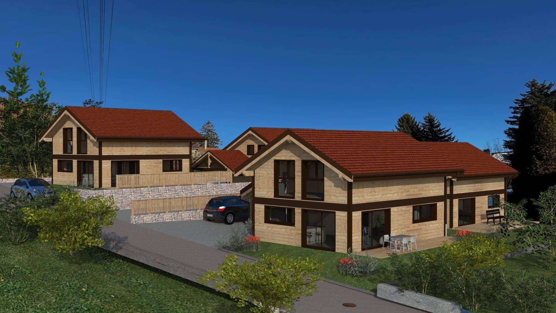 Terrain - Terrain + maison LE RUSSEY à Le russey (25), prix 299 000 €