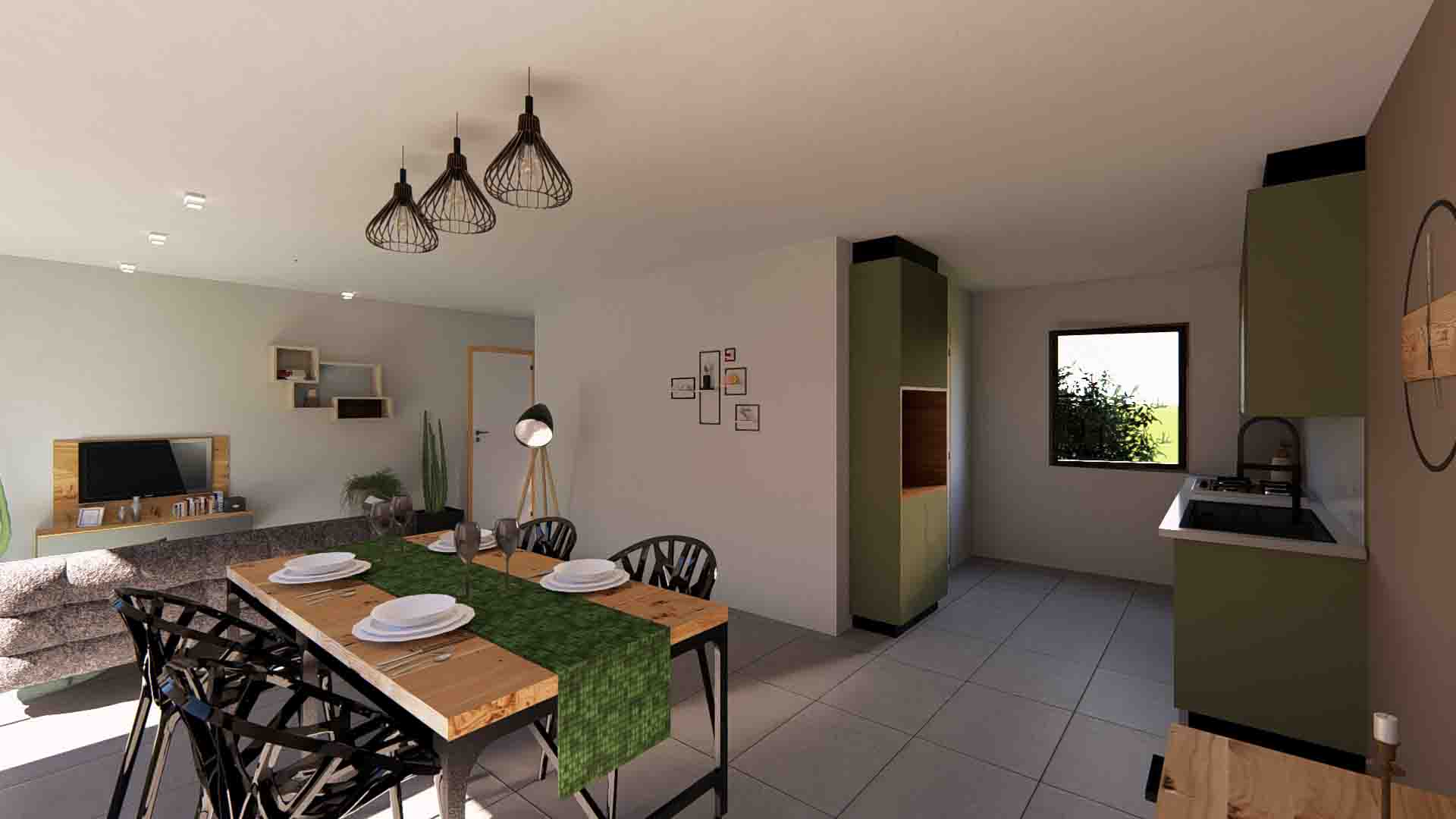 Maison neuve Faulx (54) - 85.5m² - 190000€ (photo 2/5)