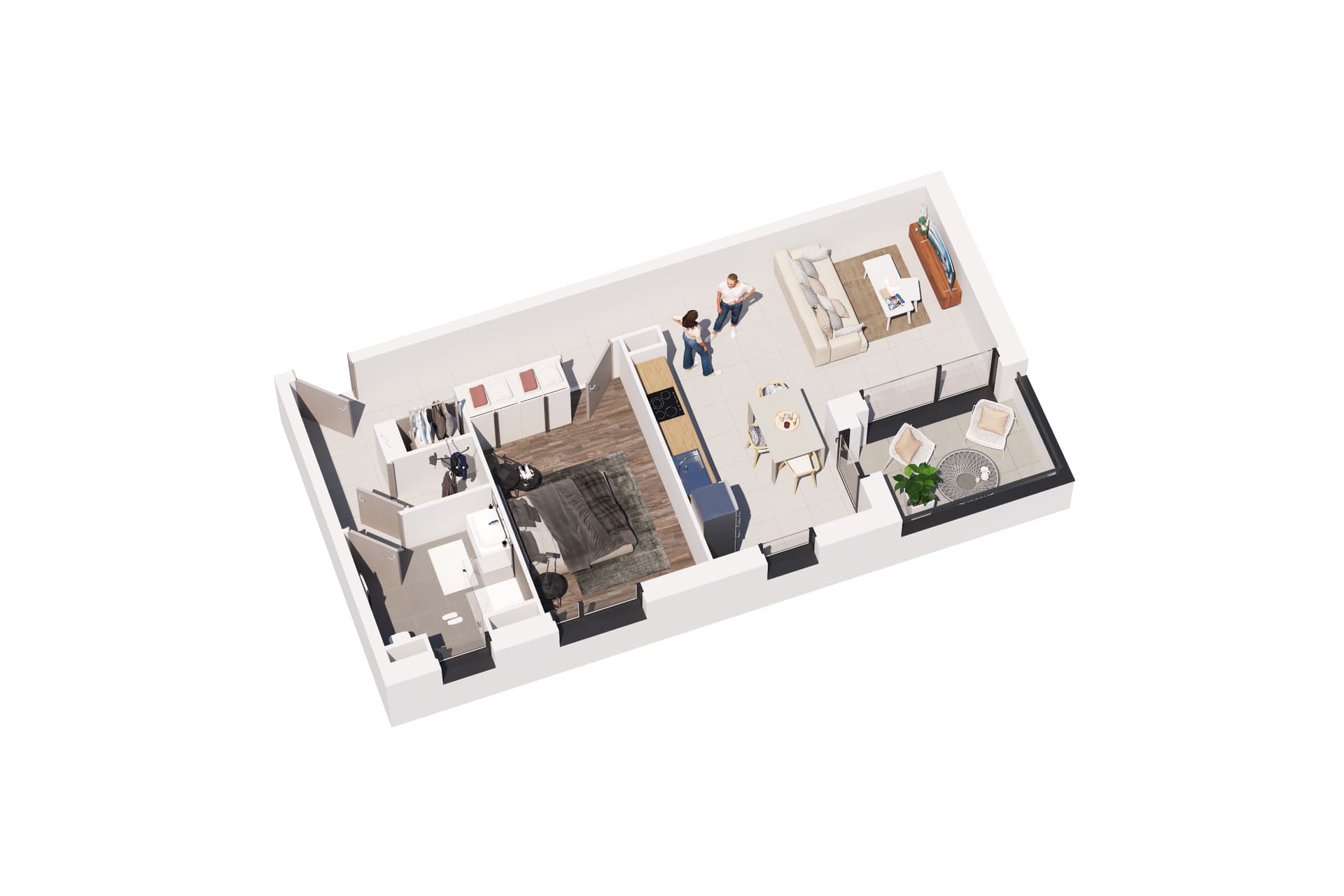 Maison neuve Thionville (57) - 53m² - 170000€ (photo 4/6)