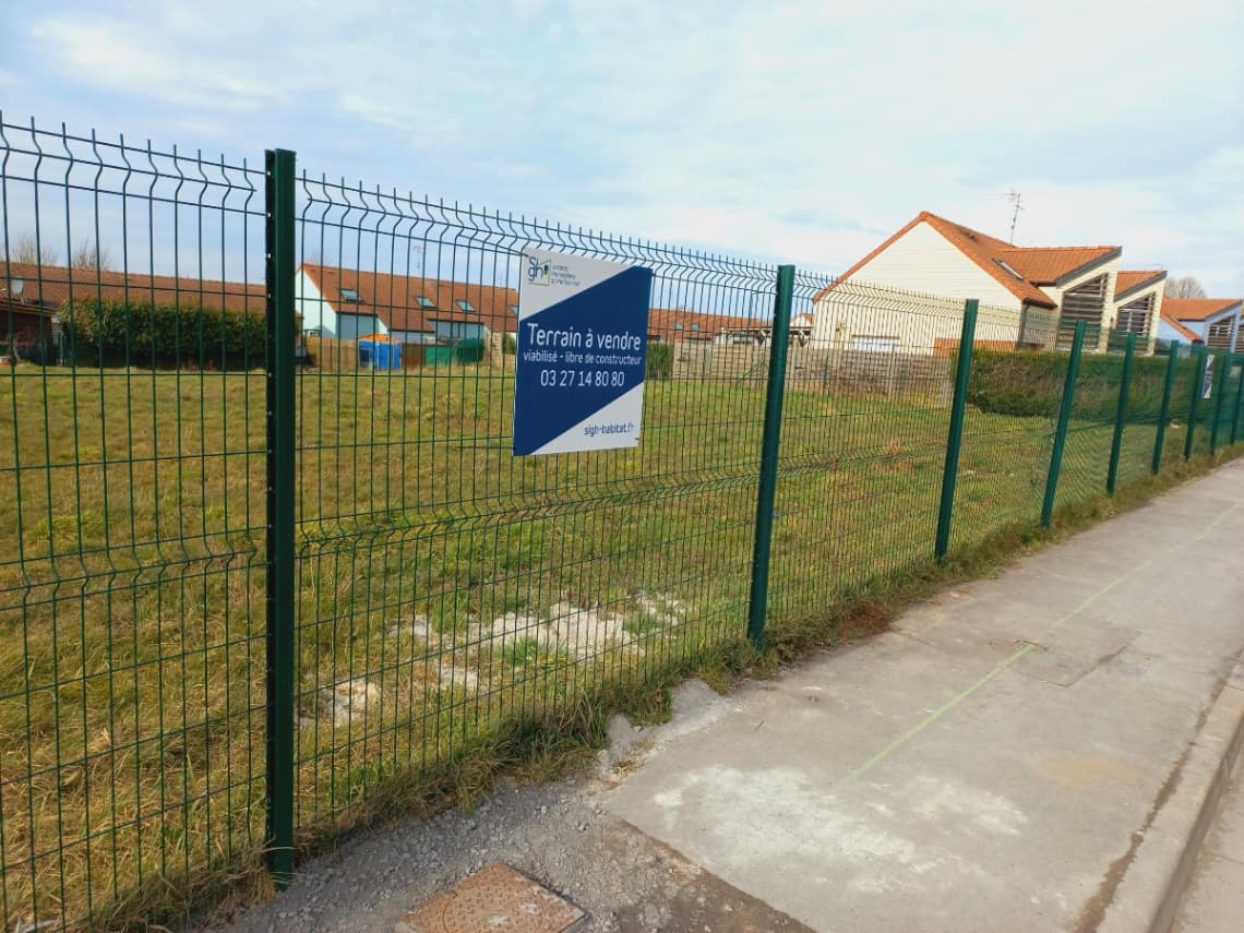 Lotissement - VALENCIENNES, terrains en vente à Valenciennes (59), prix 53 900 €