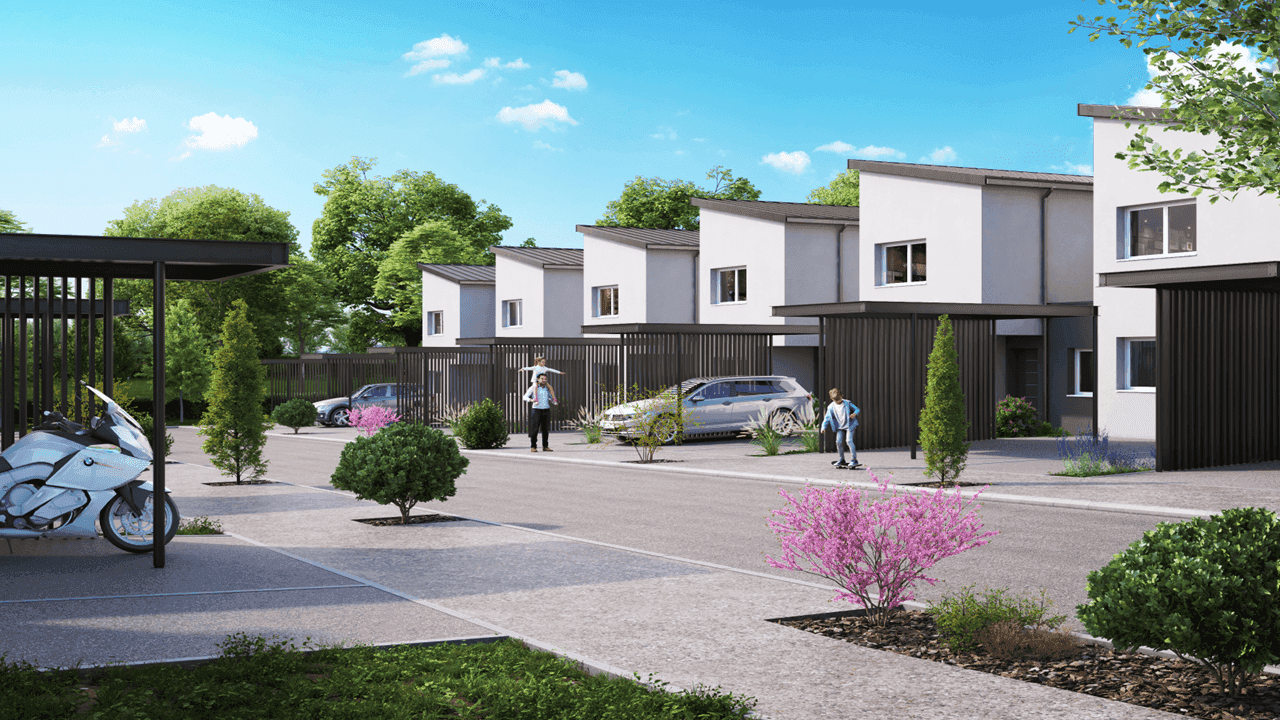 Maison neuve - Le Clos Sichampois à Seichamps (54), prix 255 000 €