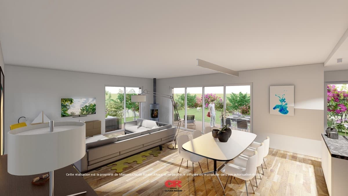 Maison neuve Herrlisheim (67) - 125m² - 392000€ (photo 2/2)