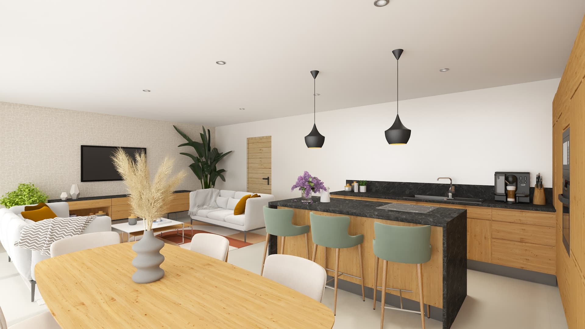 Maison neuve Montmerle sur saone (10) - 127m² - 491000€ (photo 3/4)