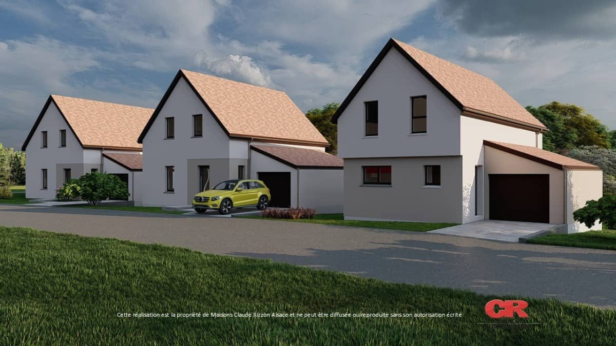 Maison neuve - Maison neuve F5 avec garage à Ottrott (67), prix 354 000 €
