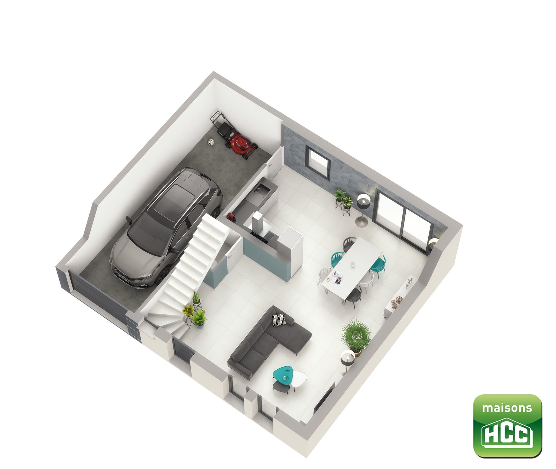 Maison neuve Ottange (57) - 107m² - 379000€ (photo 4/6)