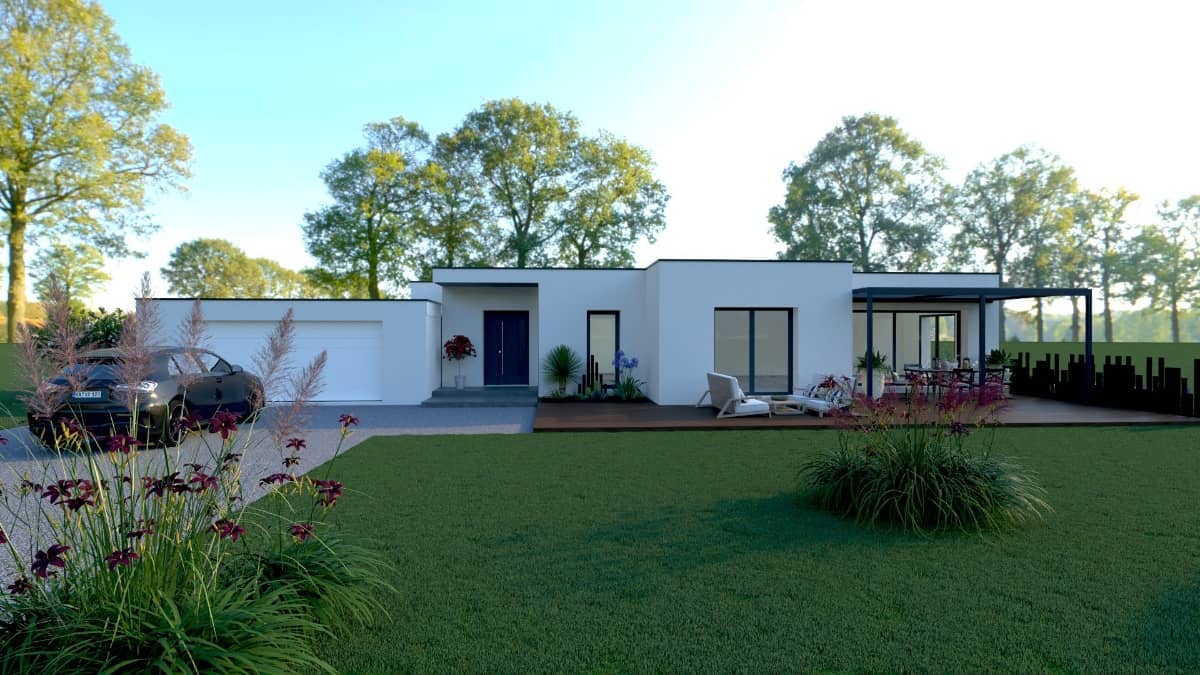 Maison neuve - Maison passive plain-pied 115 m² à Haut-rhin, prix 395 000 €