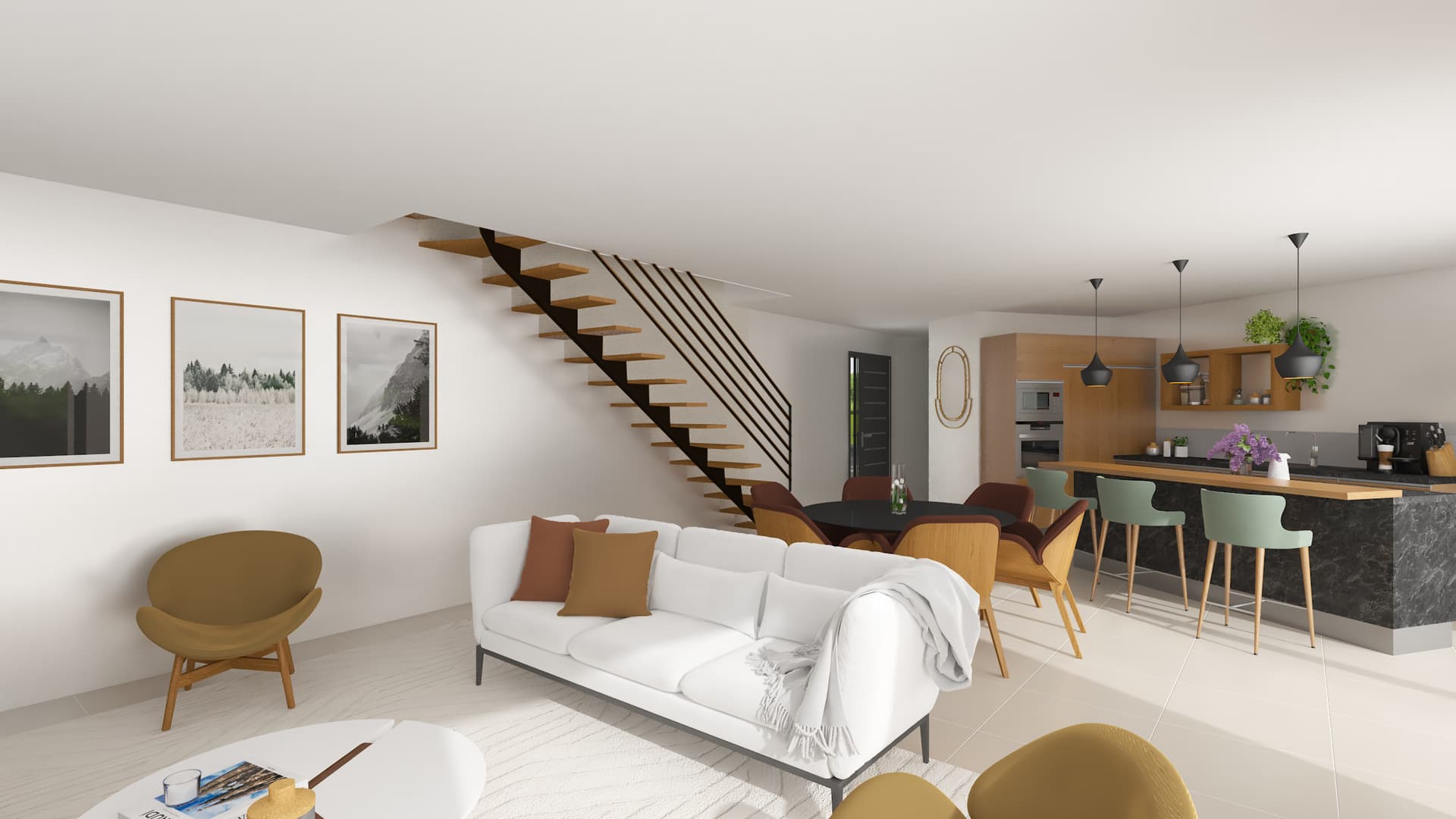 Maison neuve Lachassagne (69) - 116m² - 412000€ (photo 3/6)