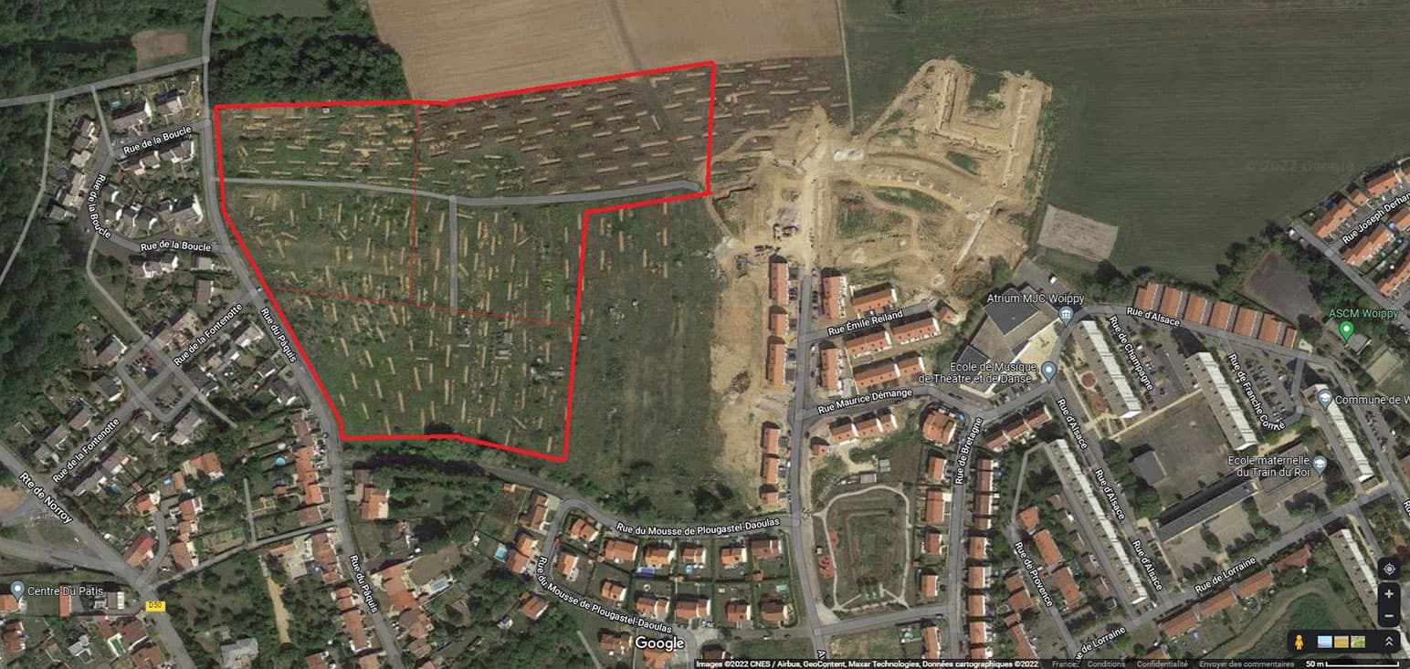 Terrain - Terrain - 578 à Woippy (57), prix 172 000 €