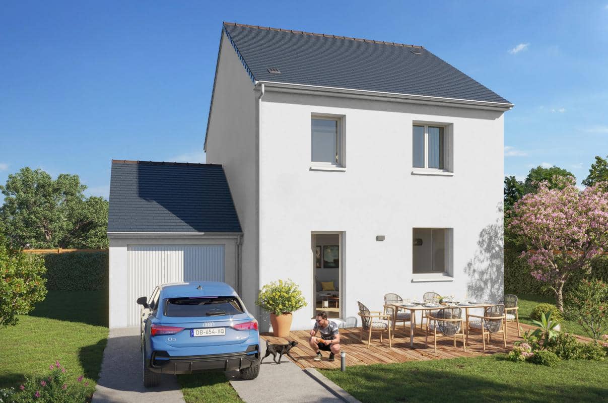 Maison neuve - MAISON T5 sur Treillières à Treillieres (44), prix 269 000 €