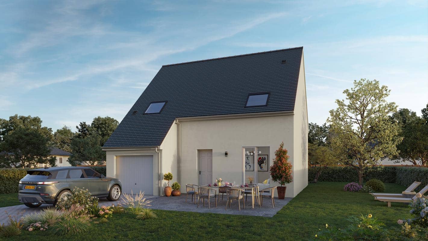 Maison neuve - Maison Type 6 + Garage à St Mars du Désert à Saint Mars Du Desert (44), prix 259 000 €