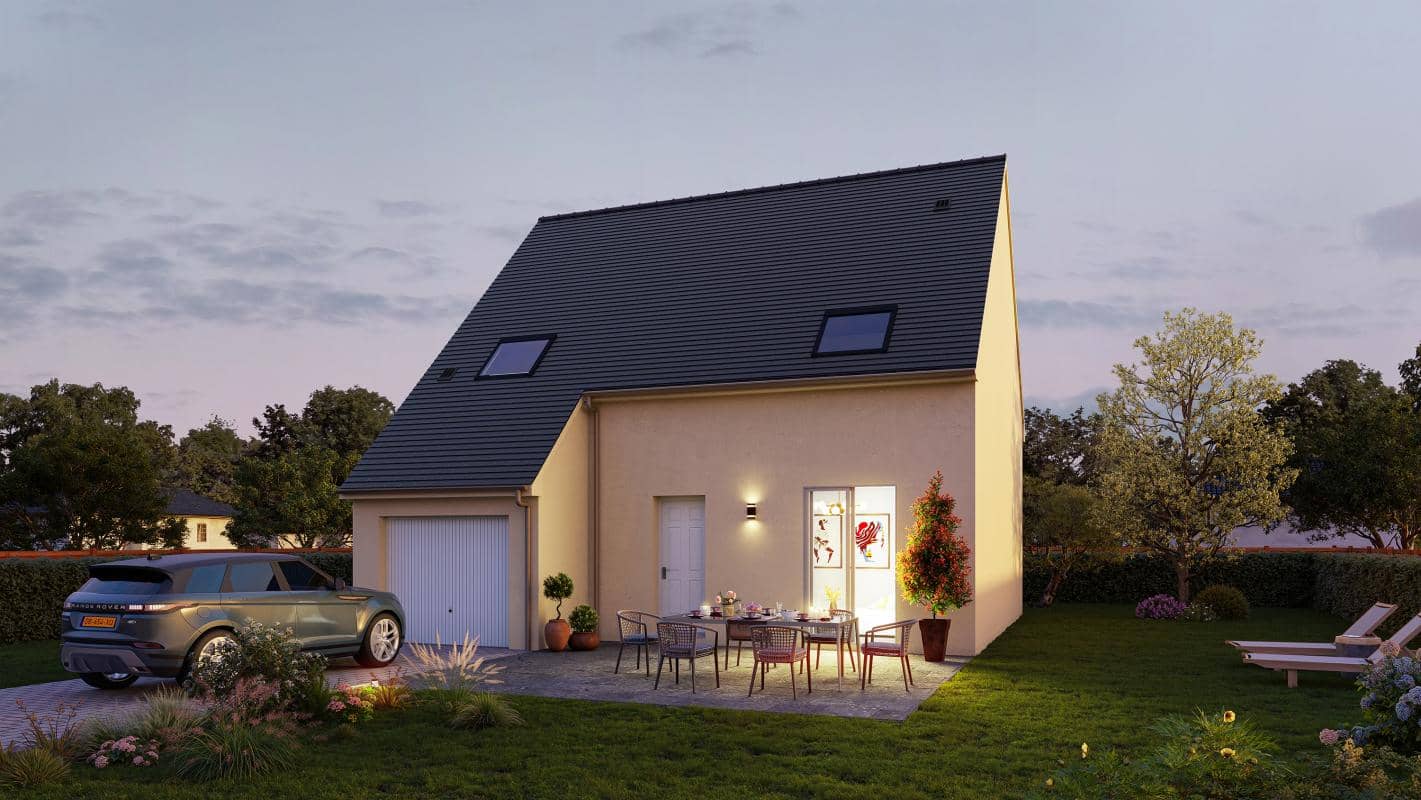 Maison neuve - Maison 4 chambres avec garage à Pire Chance (35), prix 195 900 €