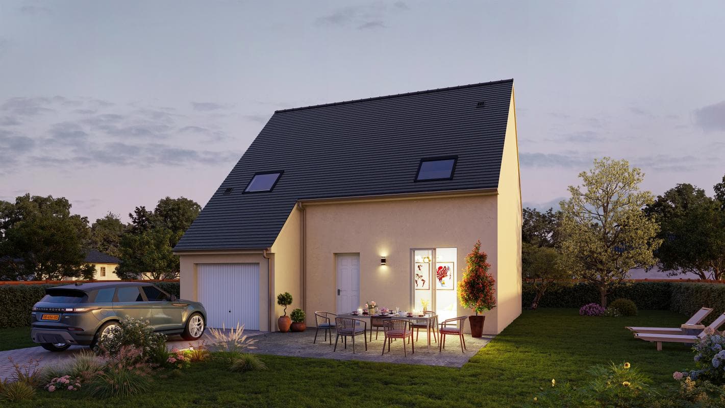 Maison neuve - Maison 4 chambres avec garage à Pire Chance (35), prix 195 900 €