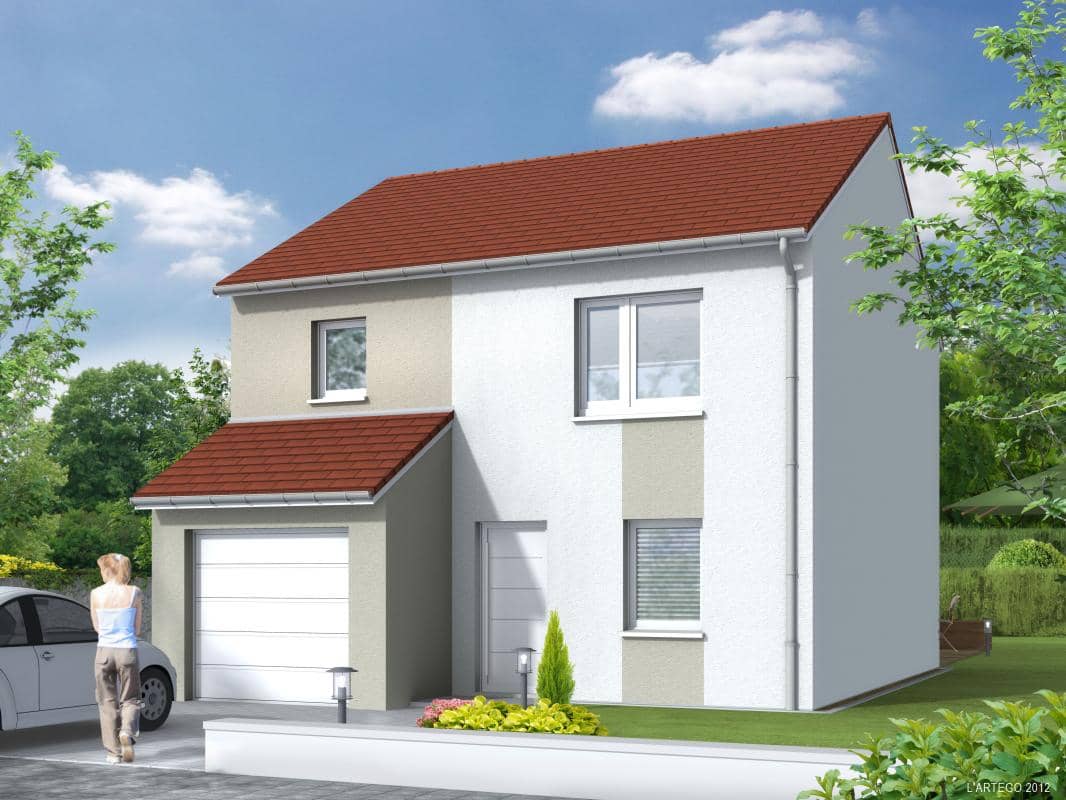 Maison neuve - NOUVEAU LEYR VOTRE MAISON ET SON TERRAIN à Leyr (54), prix 258 000 €