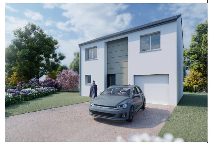 Maison neuve - VEFA MAISON NEUVE Y COMPRIS SON TERRAIN DE 484 M2 à Toul (54), prix 300 000 €