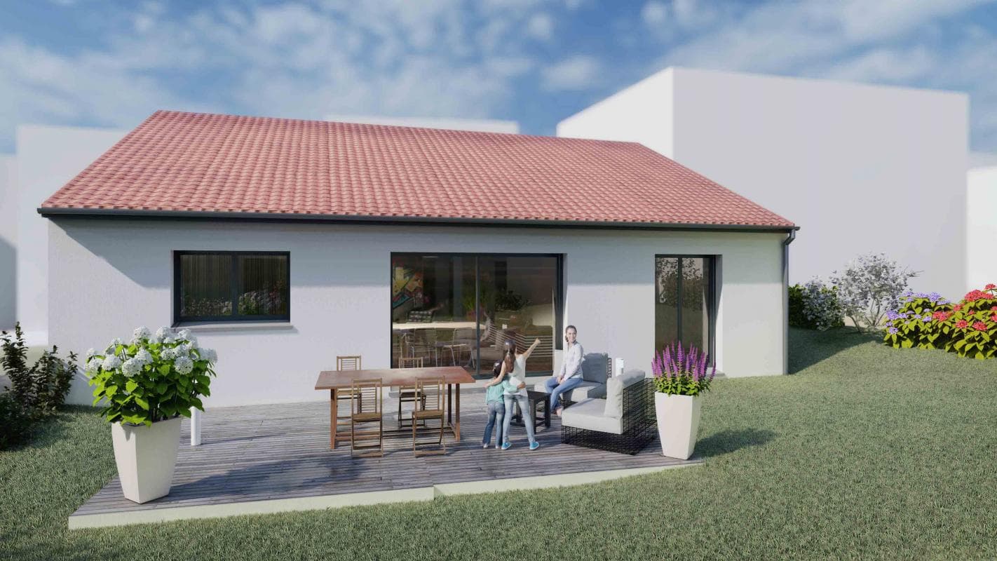 Maison neuve Manderen Ritzing (57) - 100m² - 330000€ (photo 2/3)