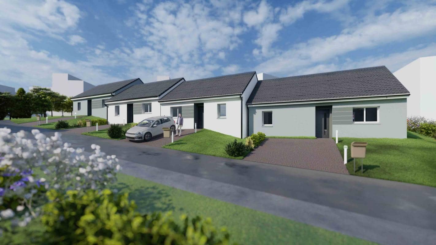 Maison neuve - Maison neuve sur terrain de 2,71 ares à Sarreguemines à Sarreguemines (57), prix 209 900 €