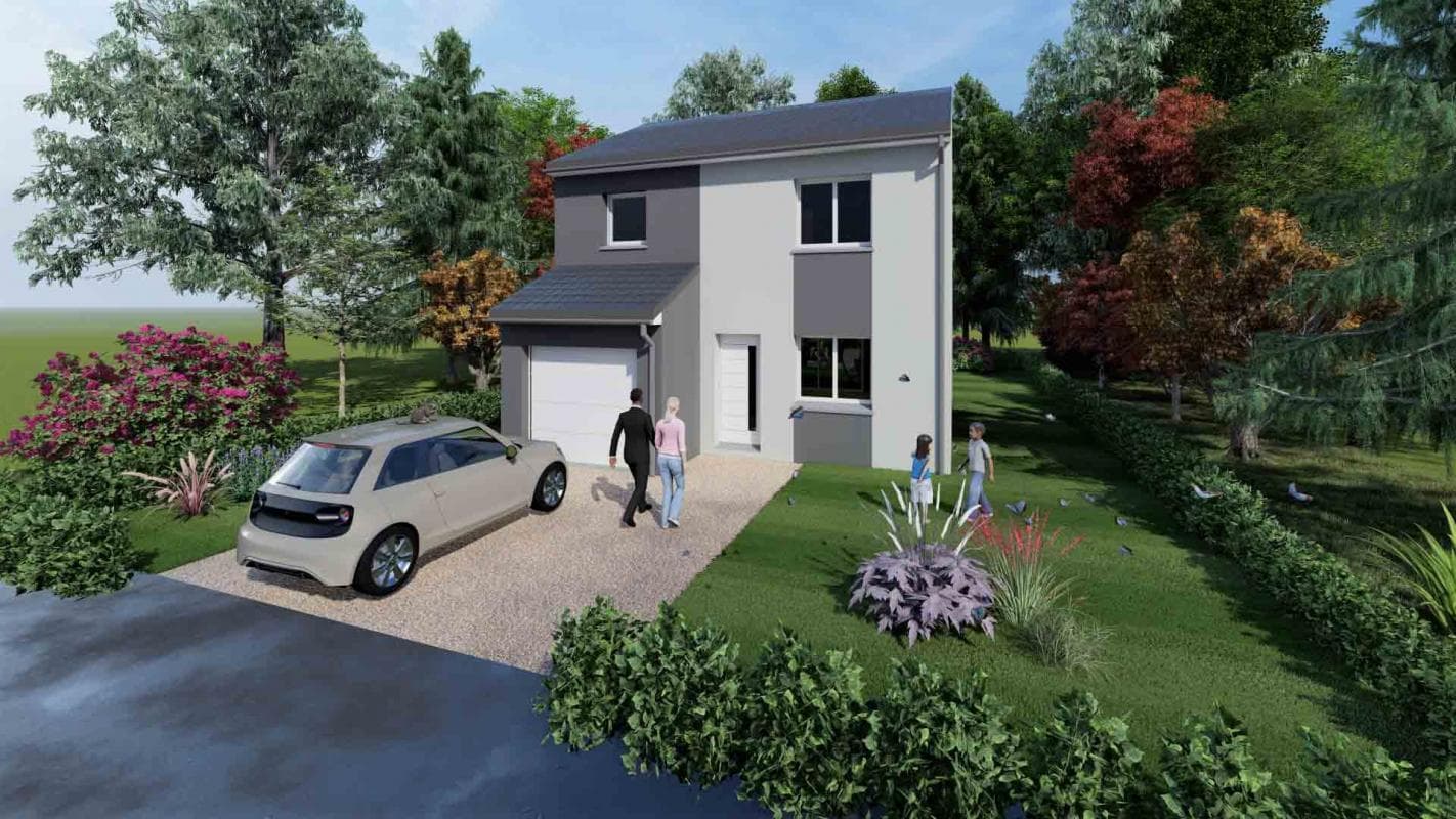 Maison neuve Mecleuves (57) - 94m² - 310000€