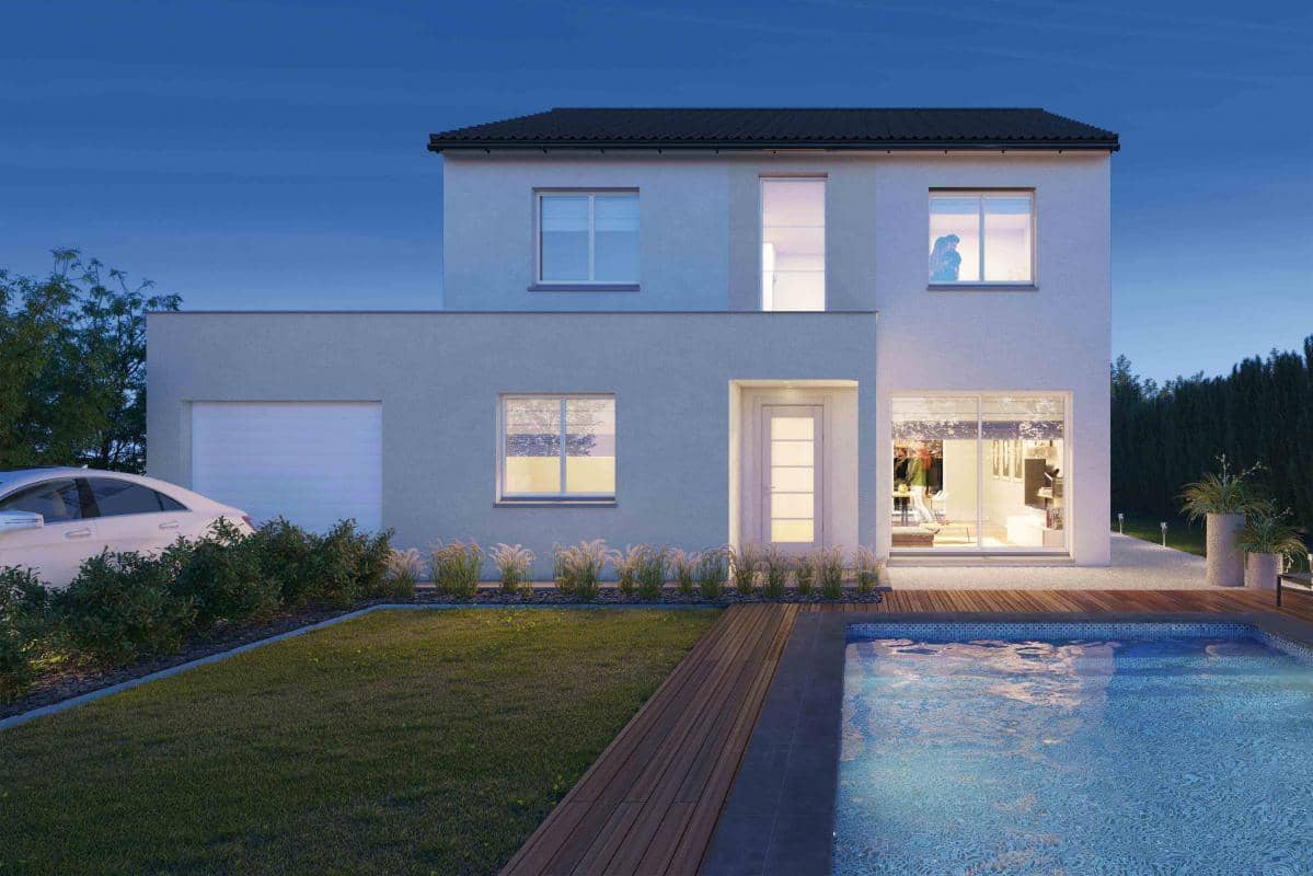 Maison neuve - Maison neuve à construire sur un terrain de 5.15 ares à Vany à Vany (57), prix 428 500 €