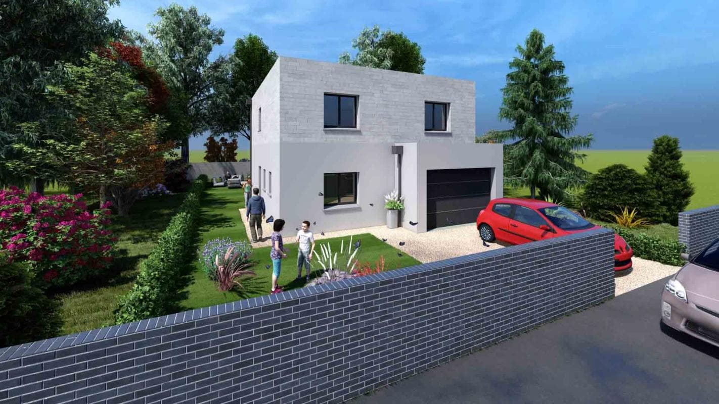 Maison neuve Montigny Les Metz (57) - 139m² - 456200€ (photo 1/2)