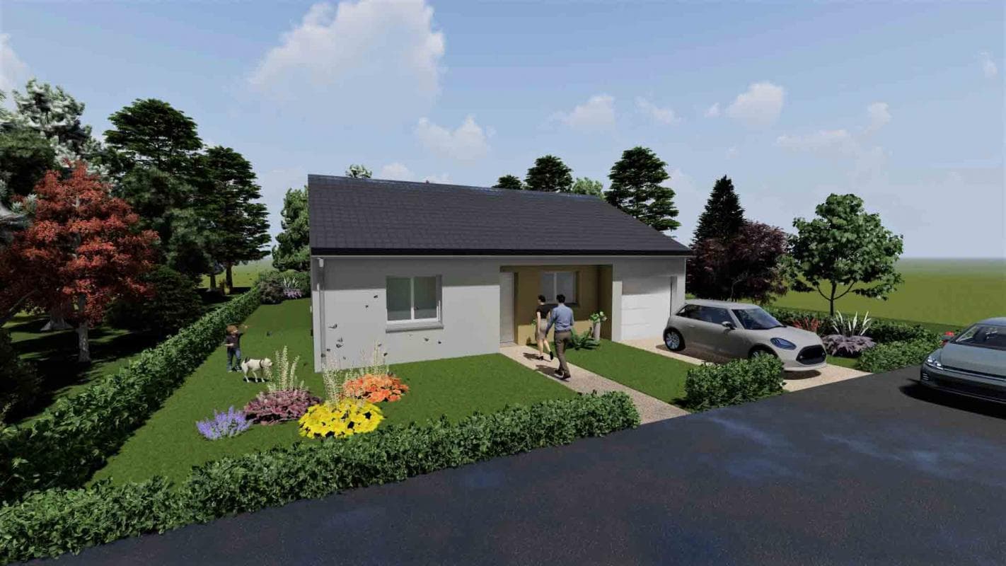 Maison neuve Behren Les Forbach (57) - 87m² - 271190€ (photo 1/2)