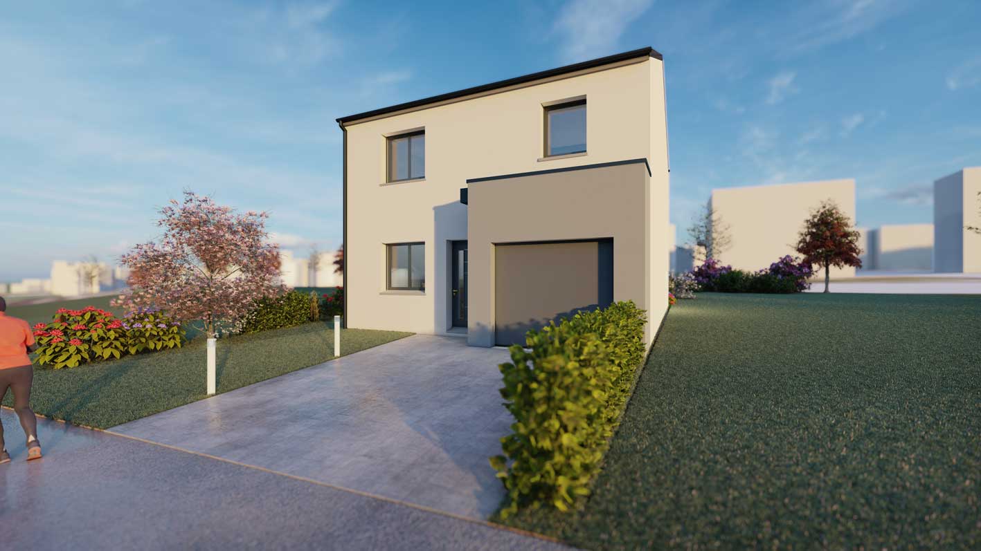 Maison neuve Distroff (57) - 100m² - 289000€ (photo 2/3)