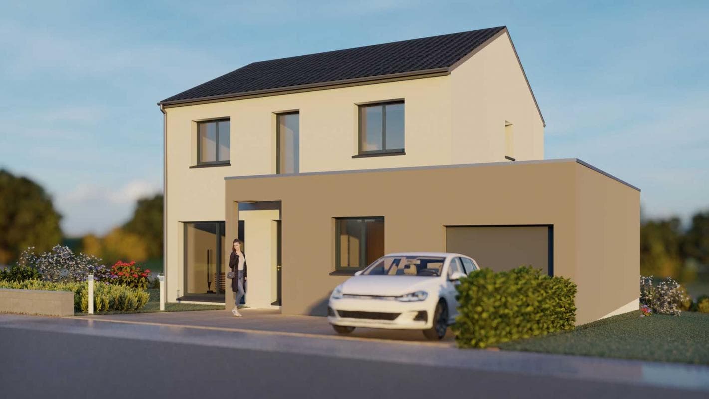 Maison neuve Distroff (57) - 125m² - 373000€ (photo 2/3)