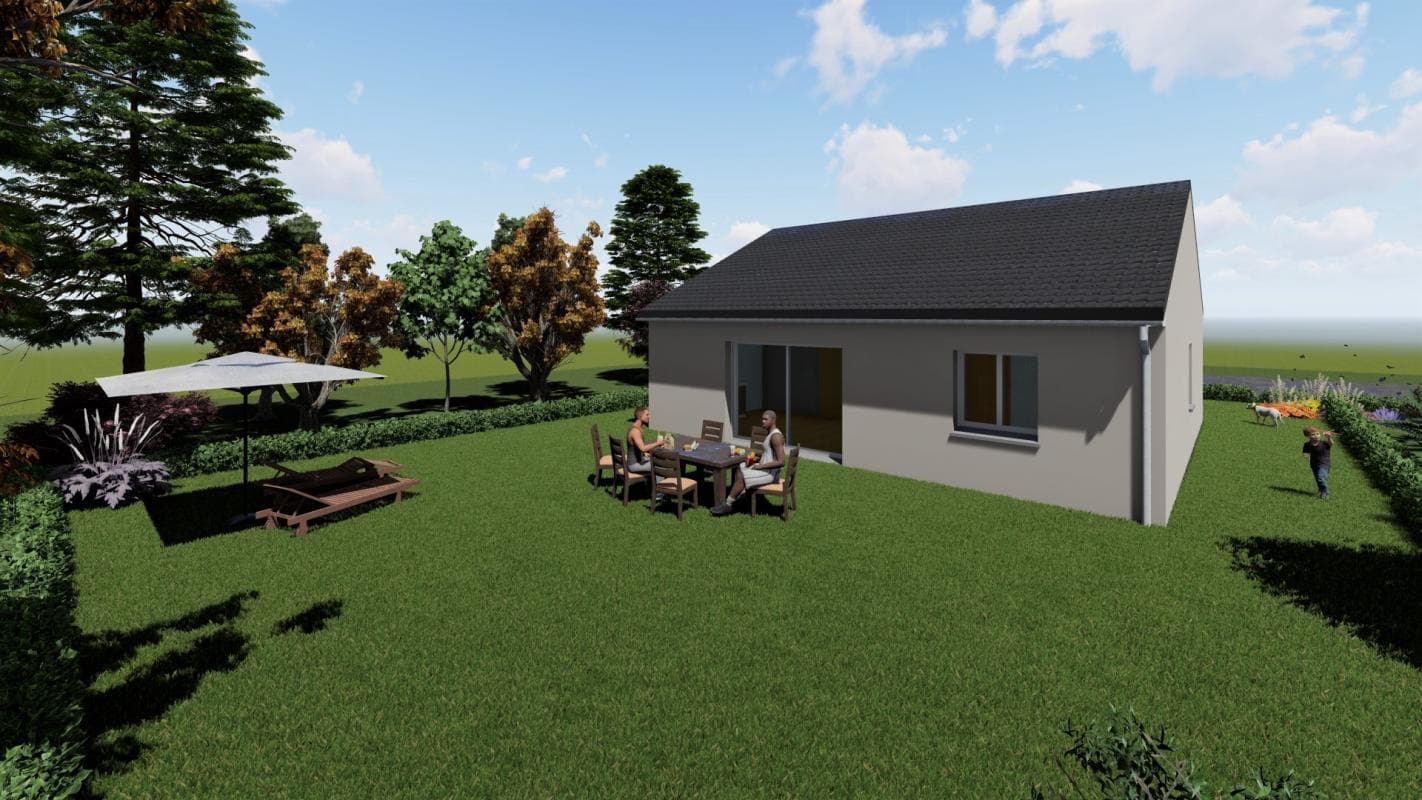 Maison neuve Freyming Merlebach (57) - 70m² - 218280€ (photo 2/2)