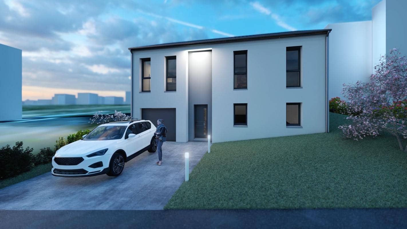 Maison neuve - MAISON NEUVE AVEC SON TERRAIN SAINT NICOLAS DE PORT à Saint Nicolas De Port (54), prix 351 000 €